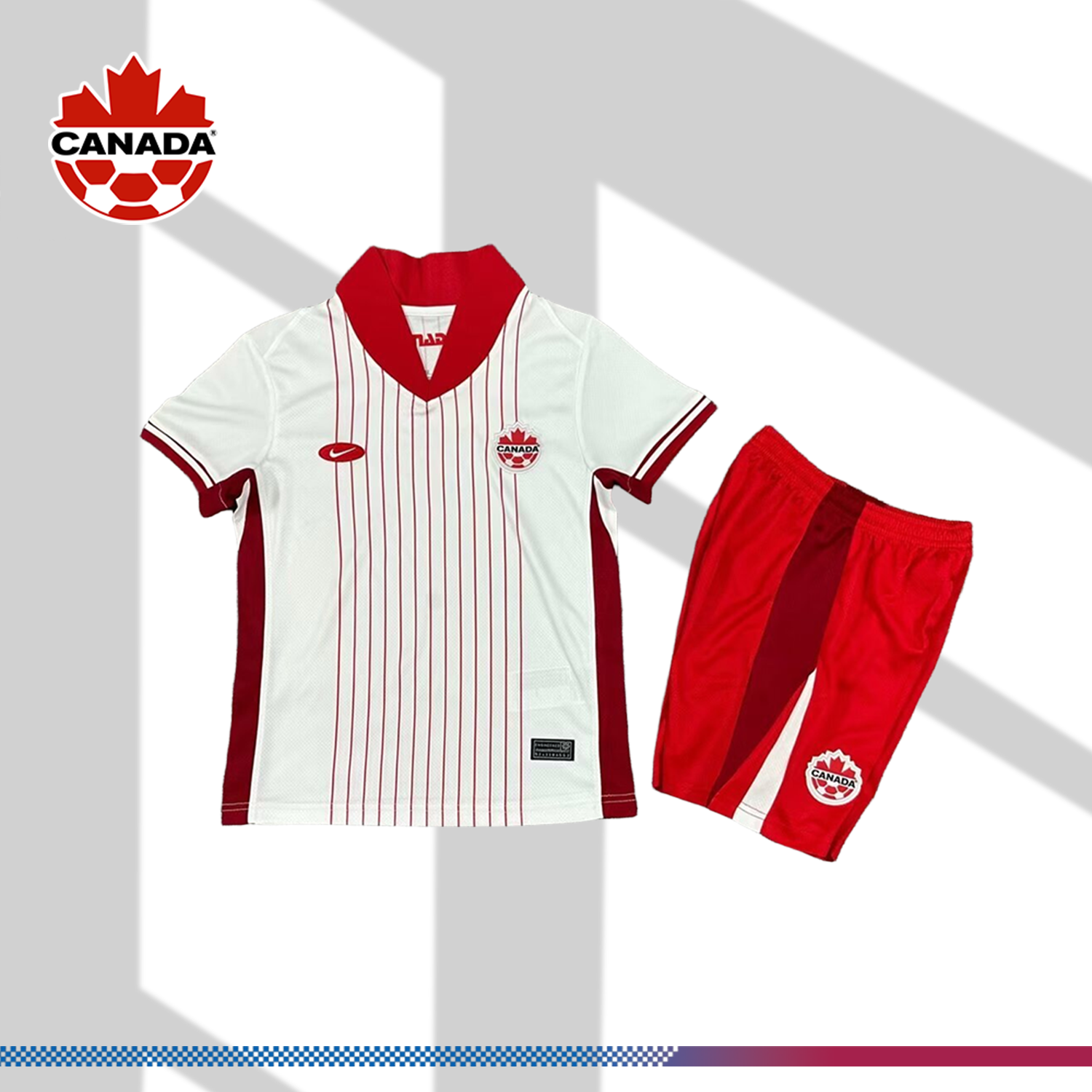 a5ebdfe6d4-0225490d7c 2024/2025 Canada Away Football Shirt (Kids Kit) - Image 1