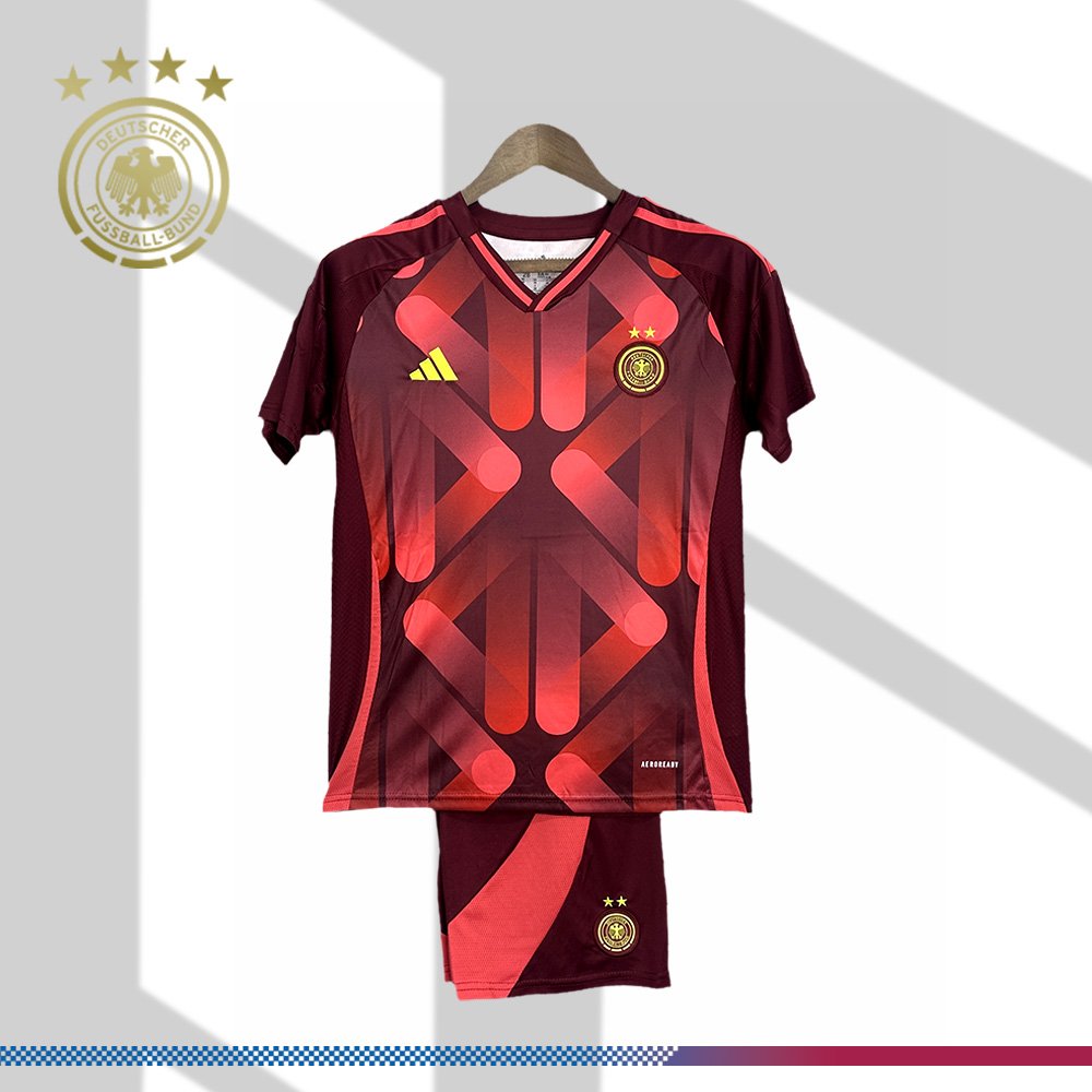 a6a6858d89-02181978c0 2025/2026 Germany Away Football Shirt (Kids Kit) - Image 1