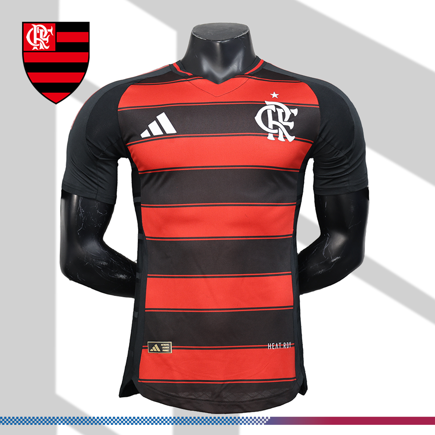 aa3bf7c95c-215045efa4 2025/2026 Flamengo Home Football Shirt (Player) - Image 1
