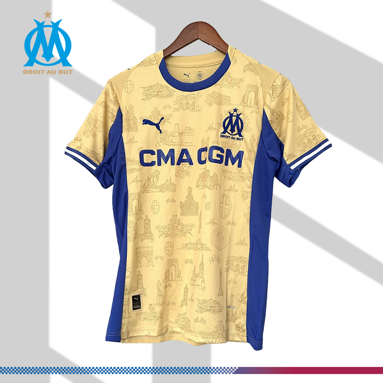 ab39b1c790-033608b2d4 2025/2026 Marseille fourth Football Shirt(Fan Edition) - Image 1