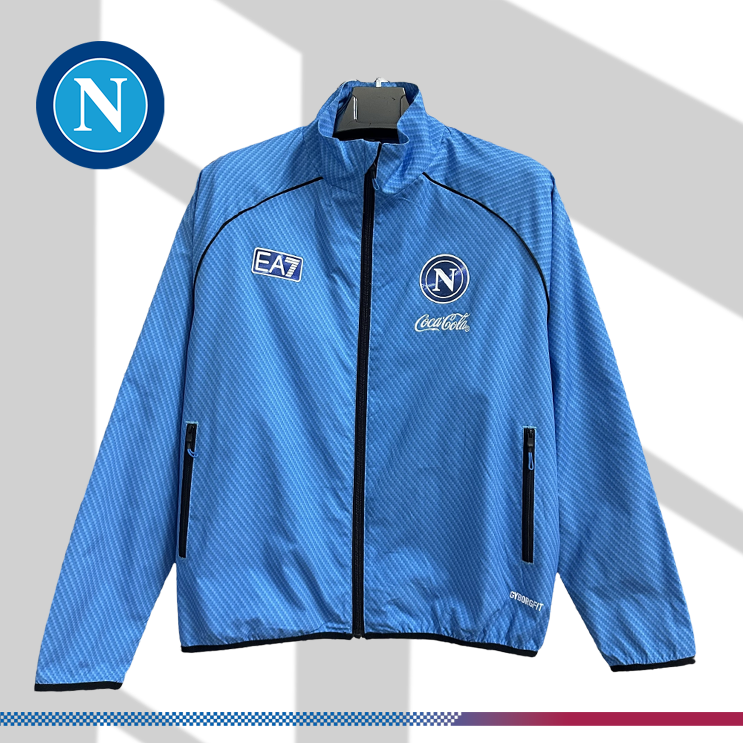 ae1c2d010c-230628ba0f 2025/2026 Napoli FC Trench Coat - Image 1
