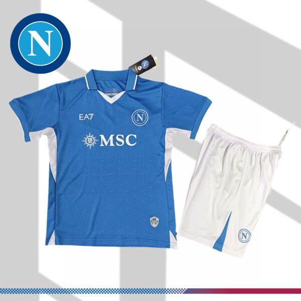 2024/2025 Napoli Pre-match Training Football Shirt (Kids Kit)