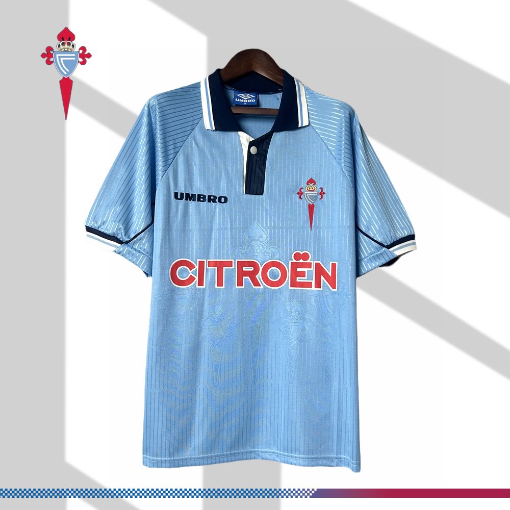 b648e0fffd-001952b1d3 1997/1999 Celta Vigo Home Retro Football Shirt - Image 1