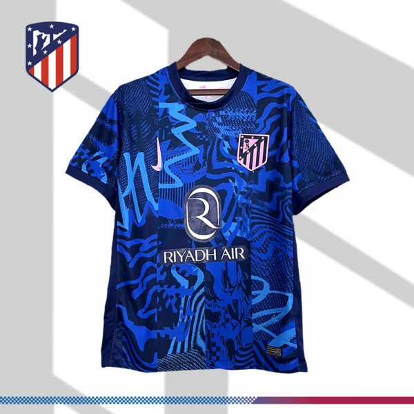 2024/2025 Atletico Madrid Second Away Football Shirt (Fan Edition）