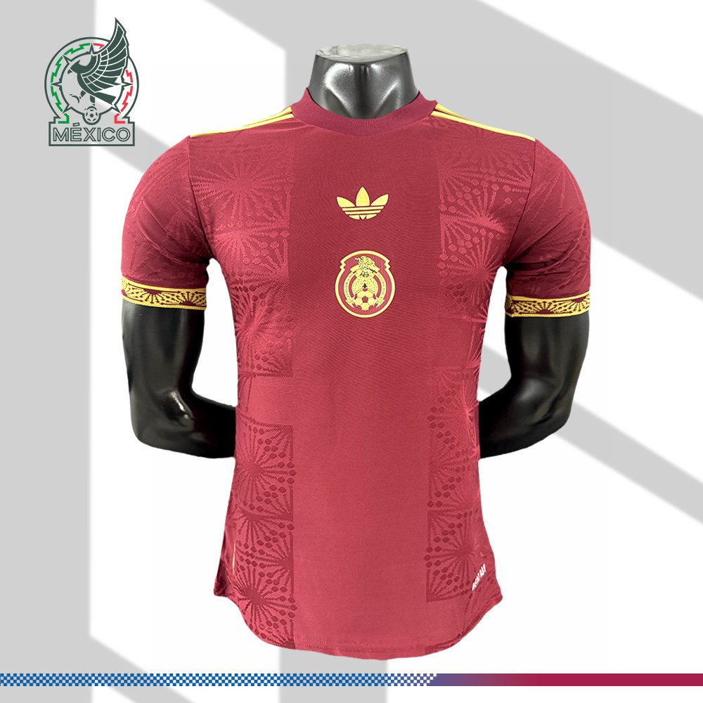 bd5b9d2bd1-03364003d1 2025/2026 Mexico Golden Cup Red Special Edition Football Shirt (Player Edition) - Image 1