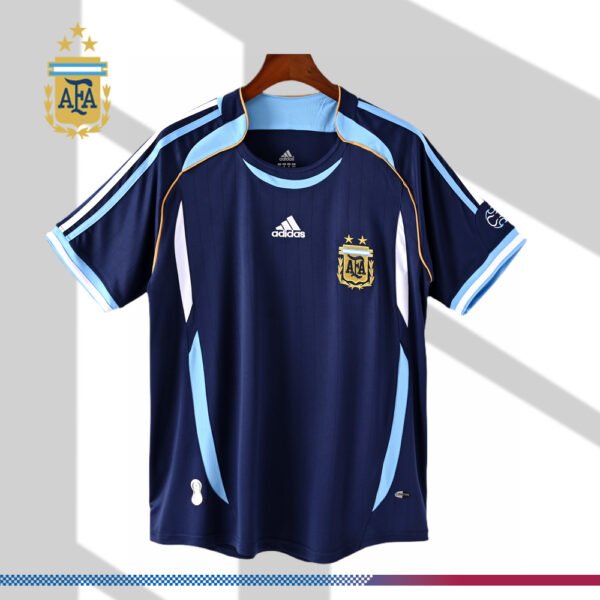 2006 Argentina World Cup Away Retro Football Shirt