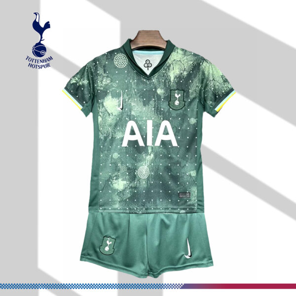 2024/2025 Tottenham FC Third Football Shirt (Kids Kit)