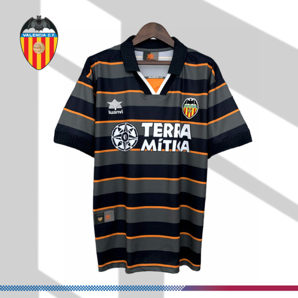 1999/2000 Valencia Away Retro Football Shirt