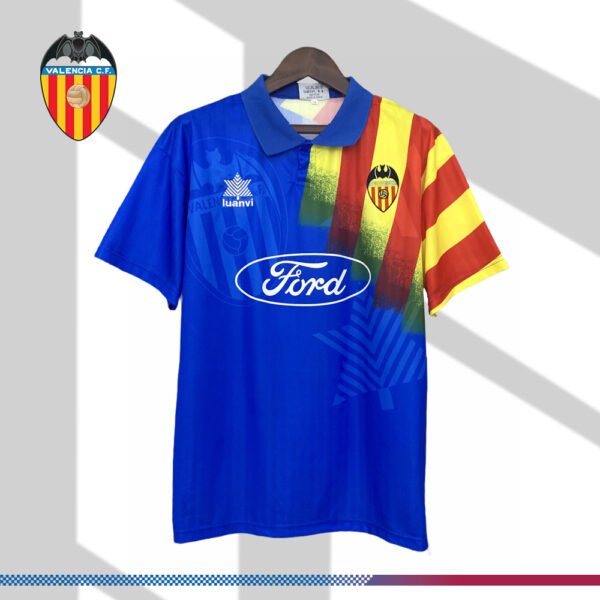 1995/1996 Valencia Away Retro Football Shirt