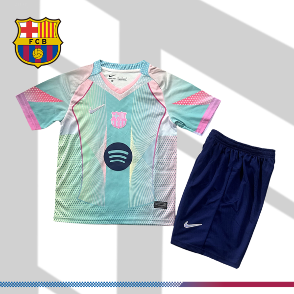 2025/2026 Barcelona Special Edition Football Shirt (Kids Kit)