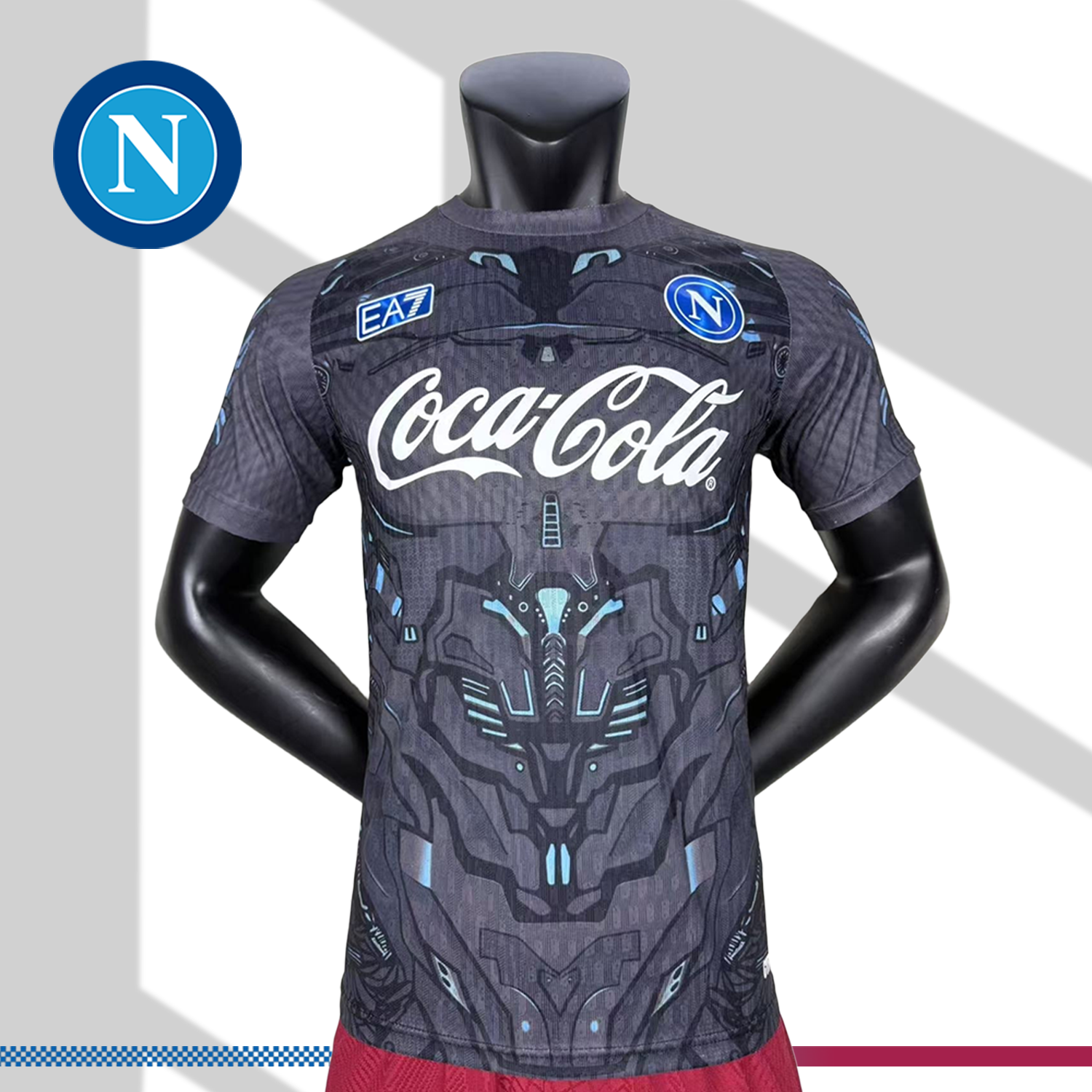 cd8f861e08-210844ea1b 2025/2026 Napoli Pre-match training suit Football Shirt (Player) - Image 1