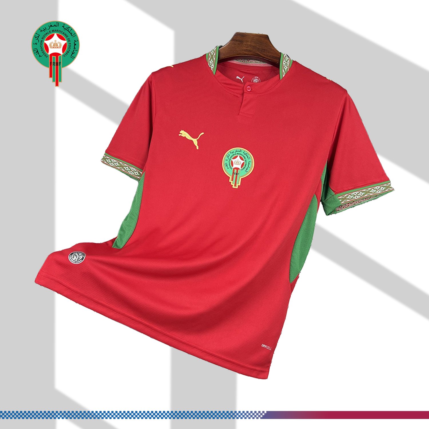 ce8edf445apng-0121012236 2026 Morocco Home Football Shirt (Fan Edition) - Image 1