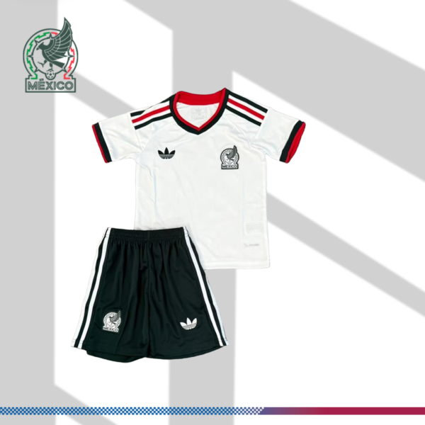 2026 Mexico away Kids Football Shirt （Kids Kit）