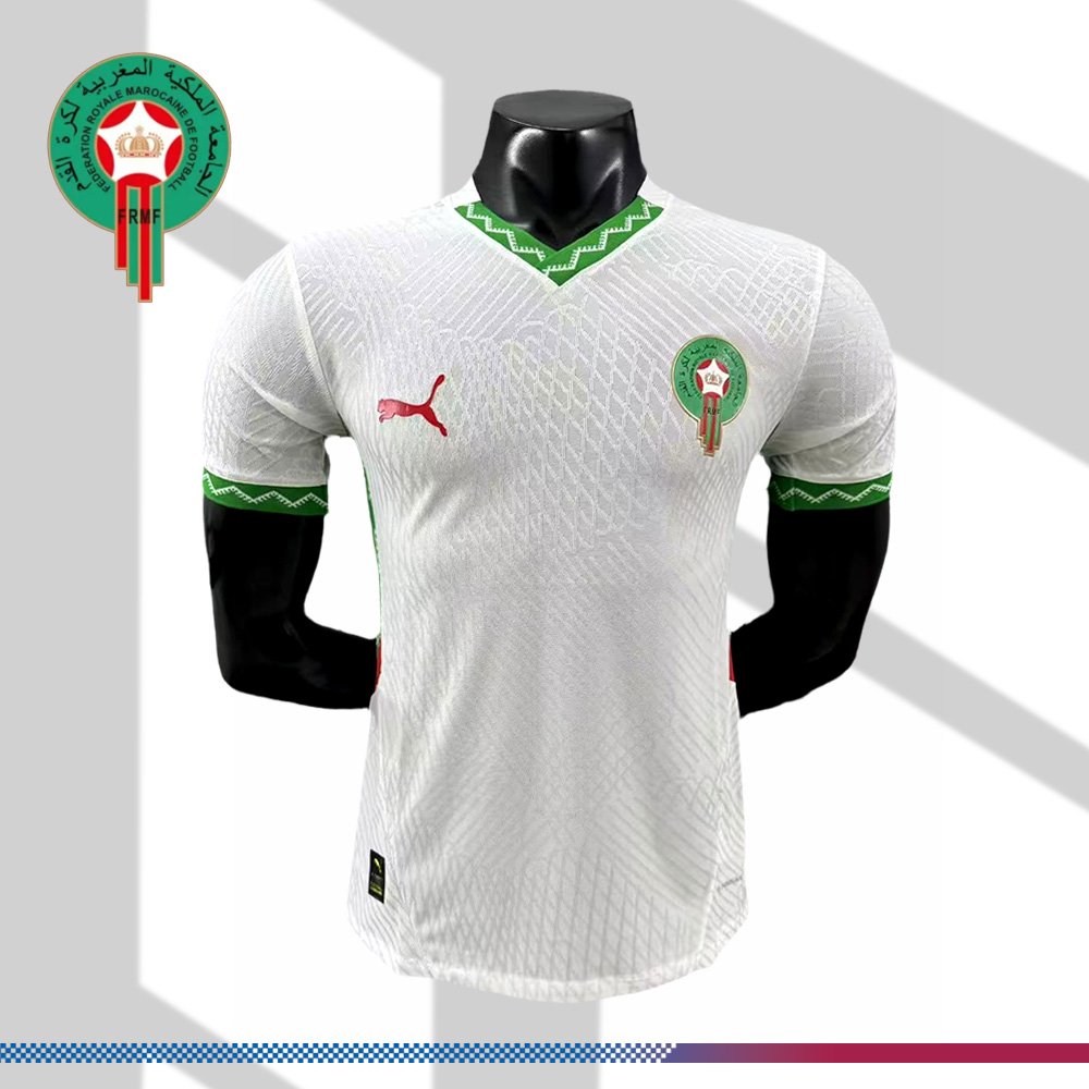 d72c219291-005553701b 2024/2025 Morocco Away Football Shirt (Player Edition) - Image 1