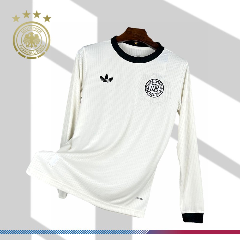 d81c7c6b55-022637d5b5 2025/2026 Germany 125th Anniversary Edition Long-sleeved Football Shirt (Fan Edition) - Image 1