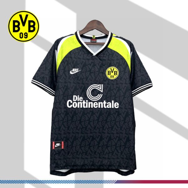 1995/1996 Dortmund Away Retro Football Shirt