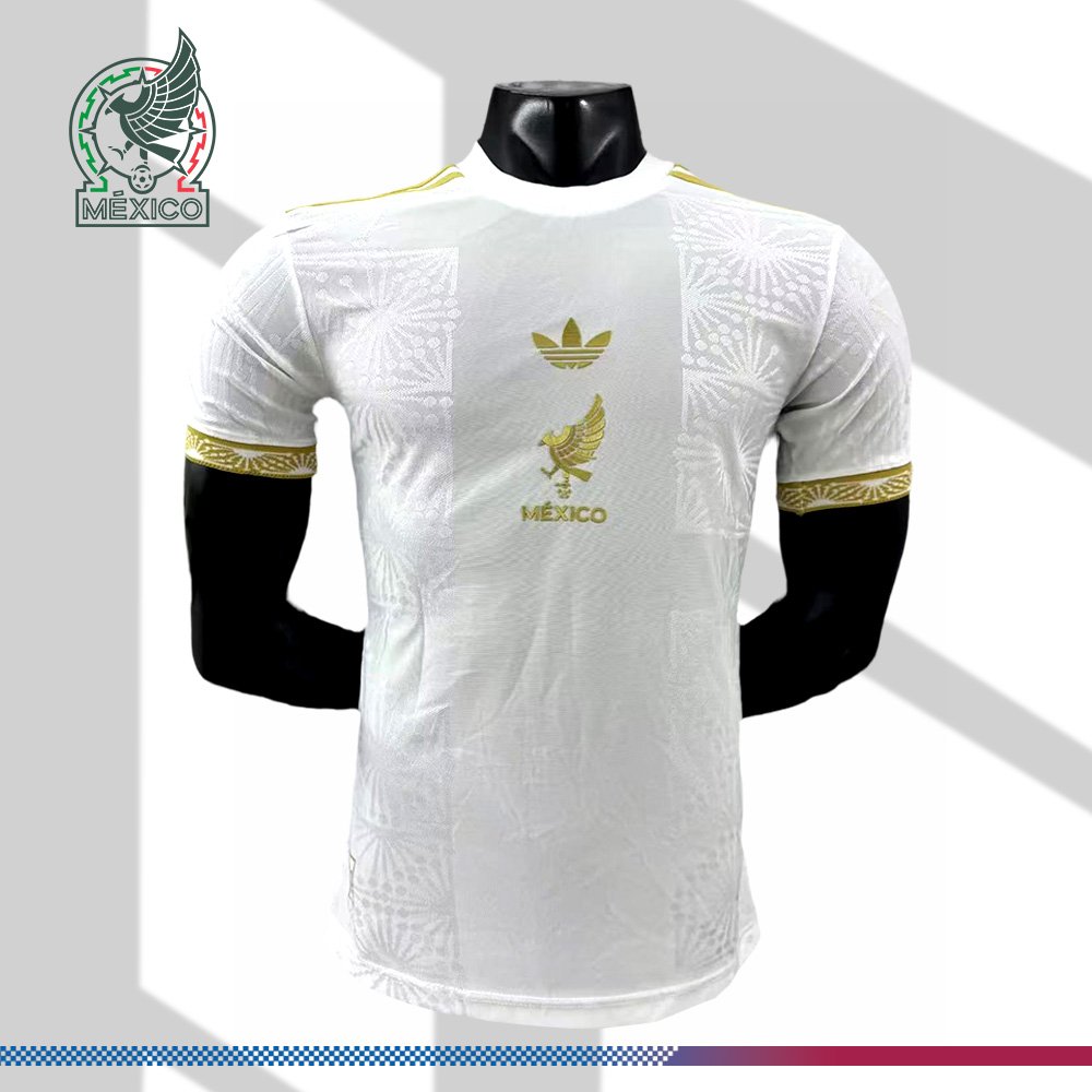 db188f6617-033735a1d6 2025/2026 Mexico Golden Cup White Special Edition Football Shirt (Player Edition) - Image 1