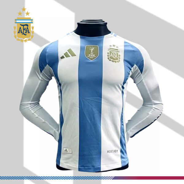 2024/2025 Argentina Home Long Sleeve Football Shirt (Player Edition)