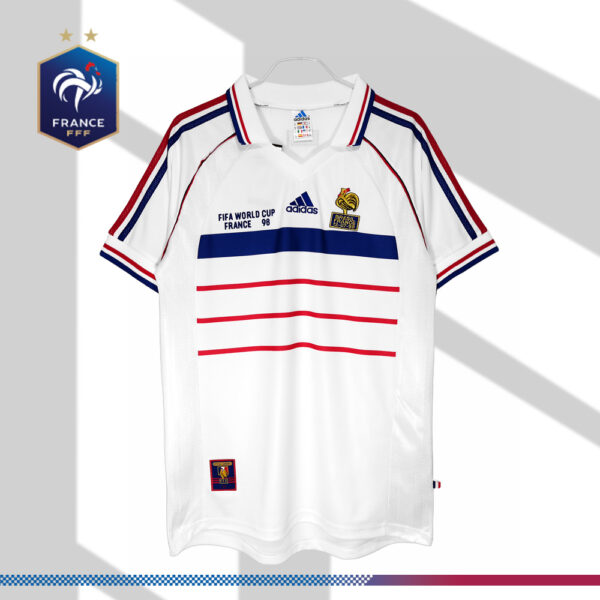1998 France Away Retro Football Shirt