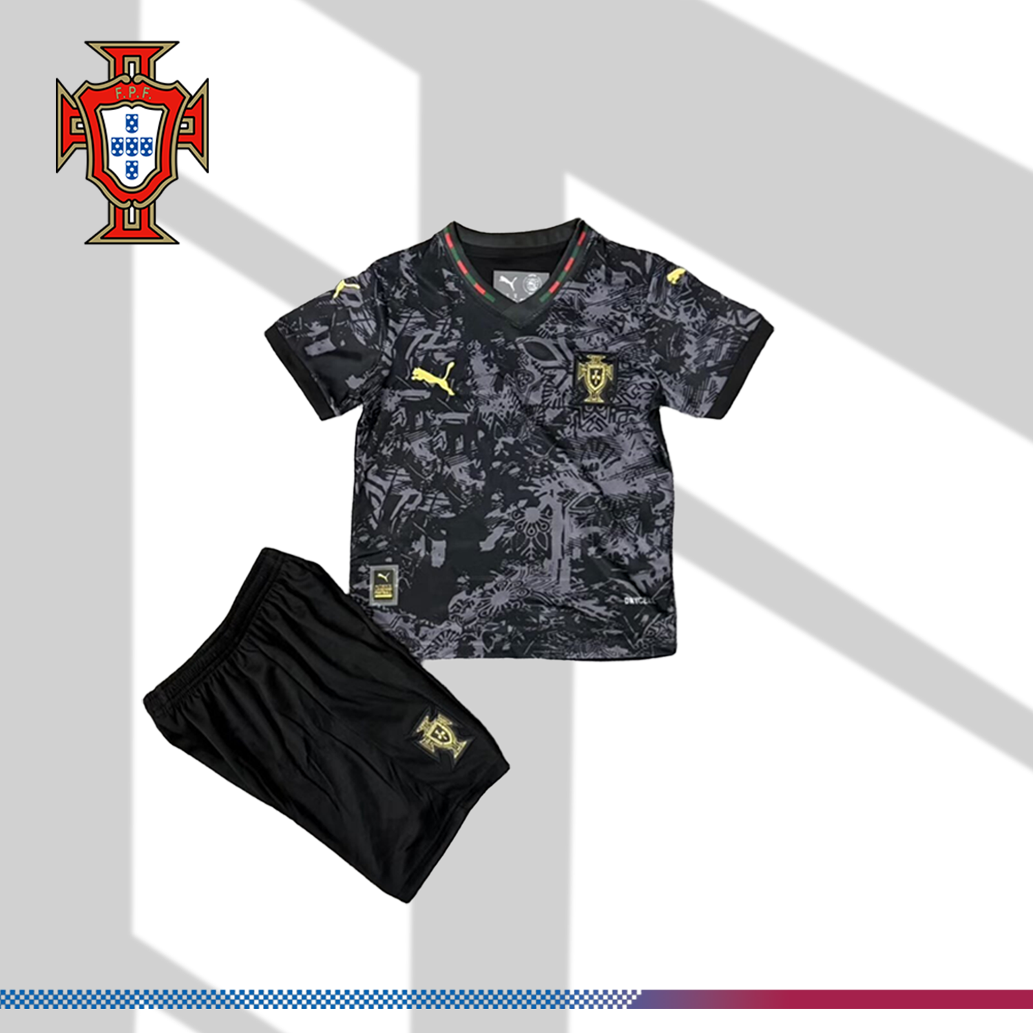 e2ef93979d-0112129a06 2026 Portugal Special Edition Football Jersey (Kids Kit) - Image 1