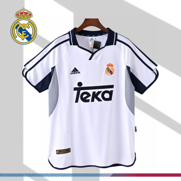 2000/2001 Real Madrid Home Retro Football Shirt