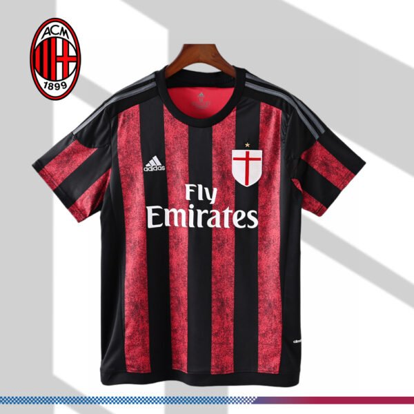 2015/2016 AC Milan Home Retro Football Shirt