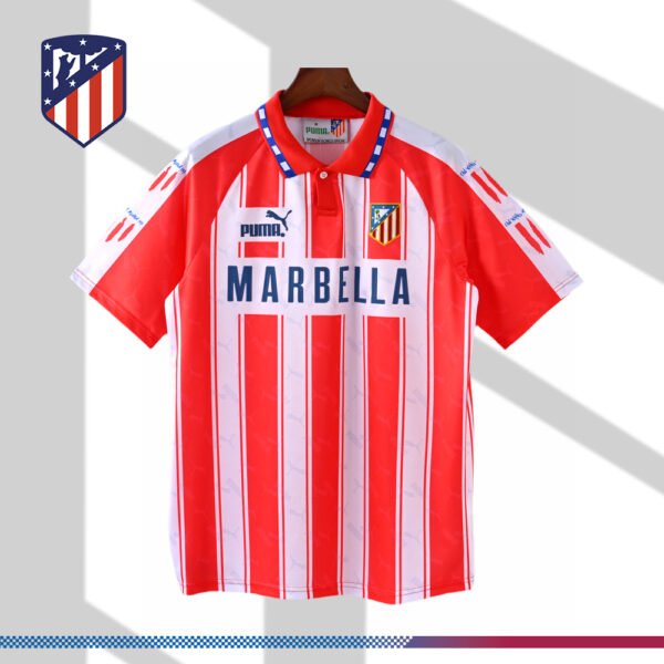 1994/1995 Atletico Madrid Home Retro Football Shirt