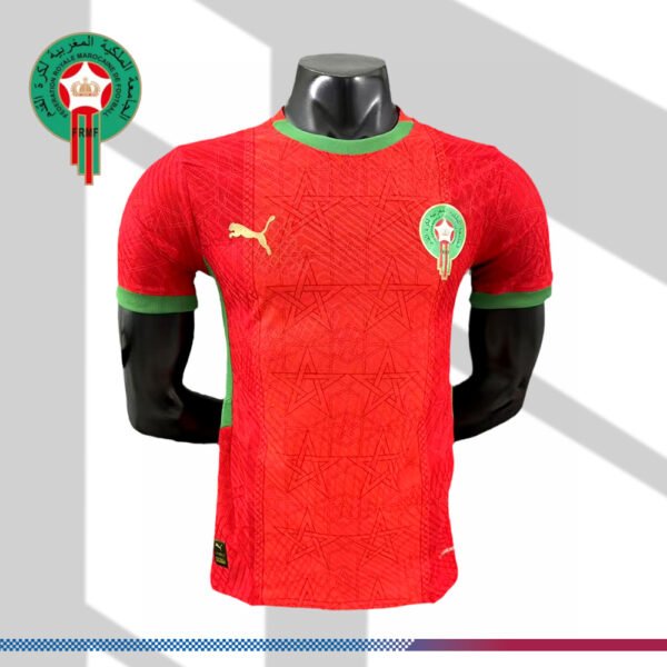 2024/2025 Morocco Home Football Shirt （Player Edition）