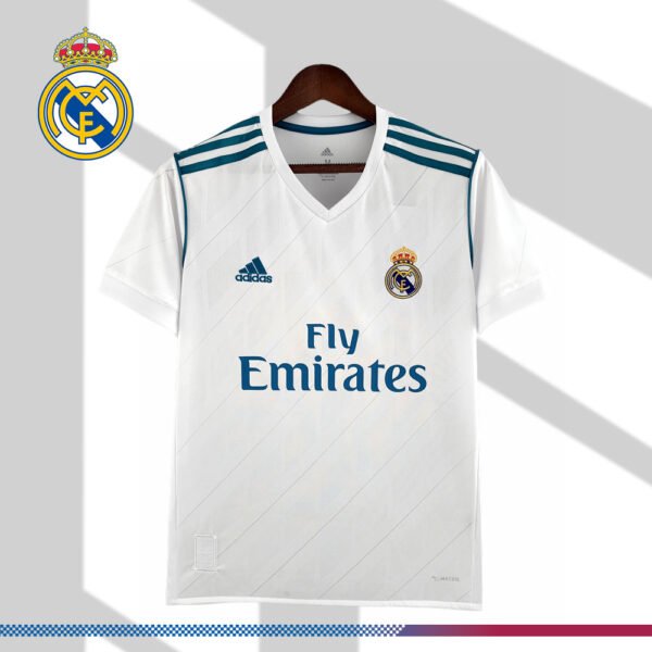 2017/2018 Real Madrid Home Retro Football Shirt