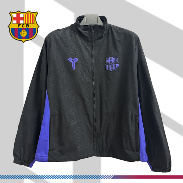 2025/2026 Barcelona Black Mamba Collaboration Windbreaker