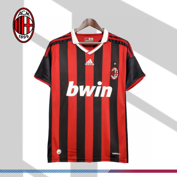 2009/2010 AC Milan Home Retro Football Shirt