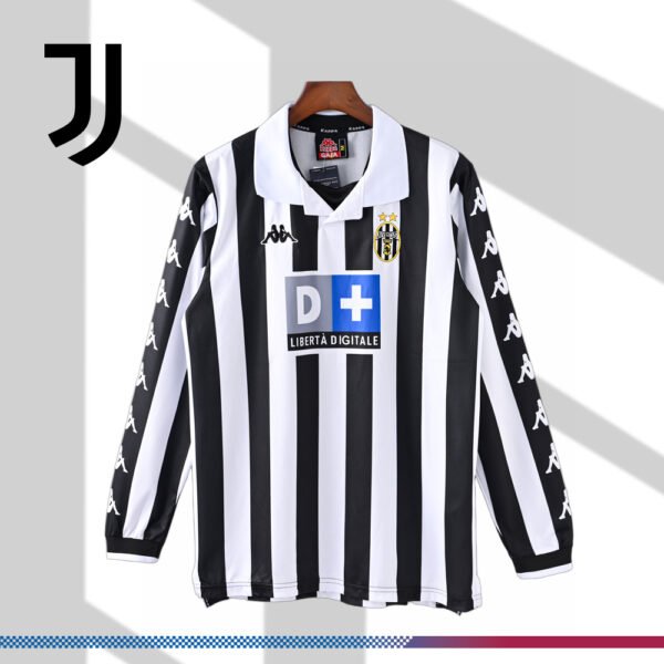 1999/2000Juventus Home Retro Football Shirt (long sleeves)