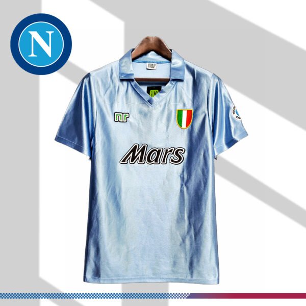 1990/1991 Napoli Retro Home Football Shirt