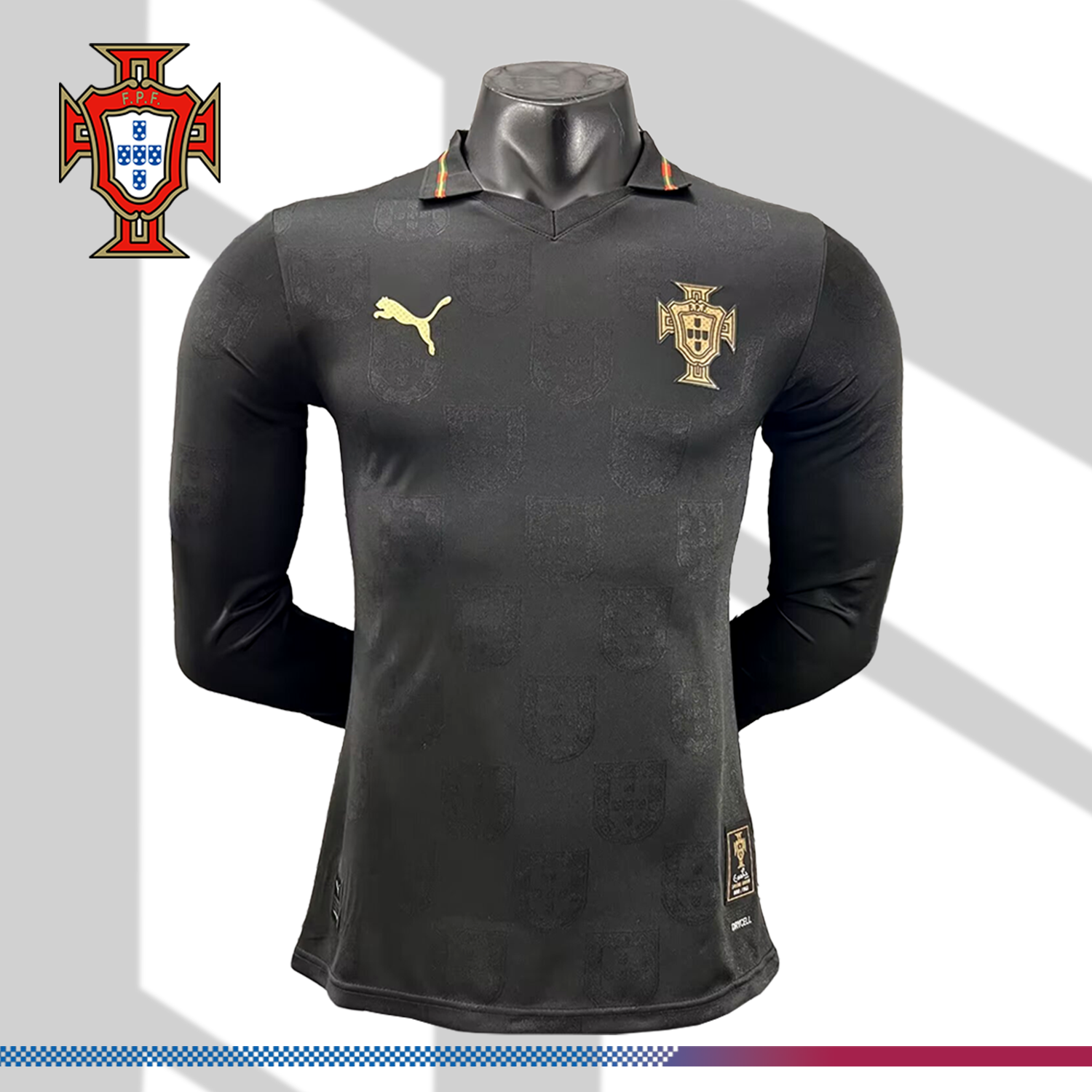 fc8c317191-211110db77 2026 Portugal Special Edition Long sleeves Football Shirt (Player version) - Image 1