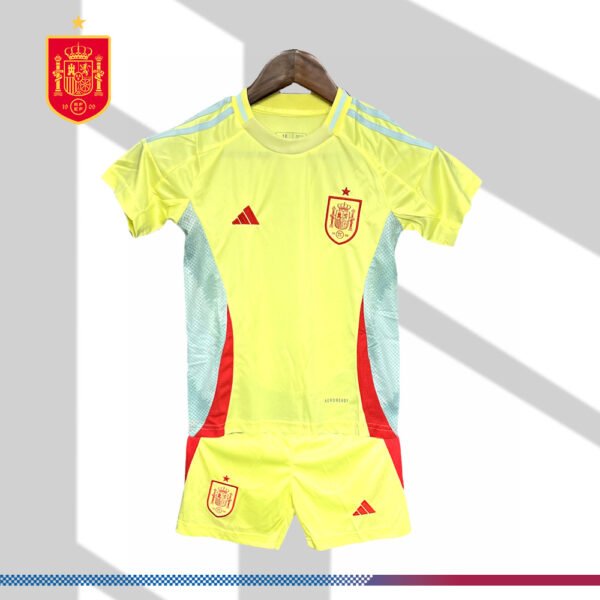 2024/2025 Spain European Cup Away Football Shirt (Kids Kit)