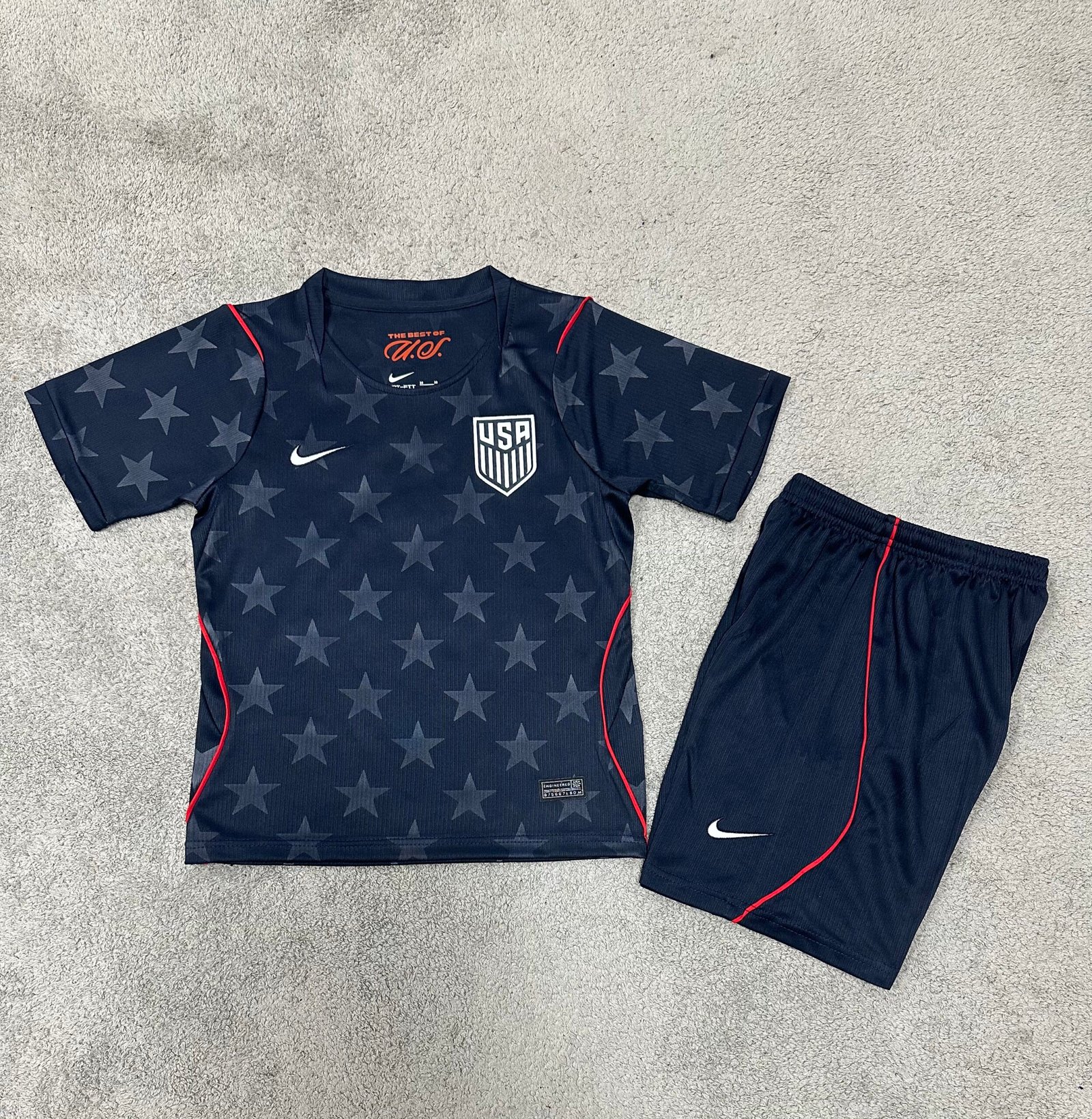 ff44cd26-2348115137 2026 USA Away Football Shirt (Kids Kit) - Image 1