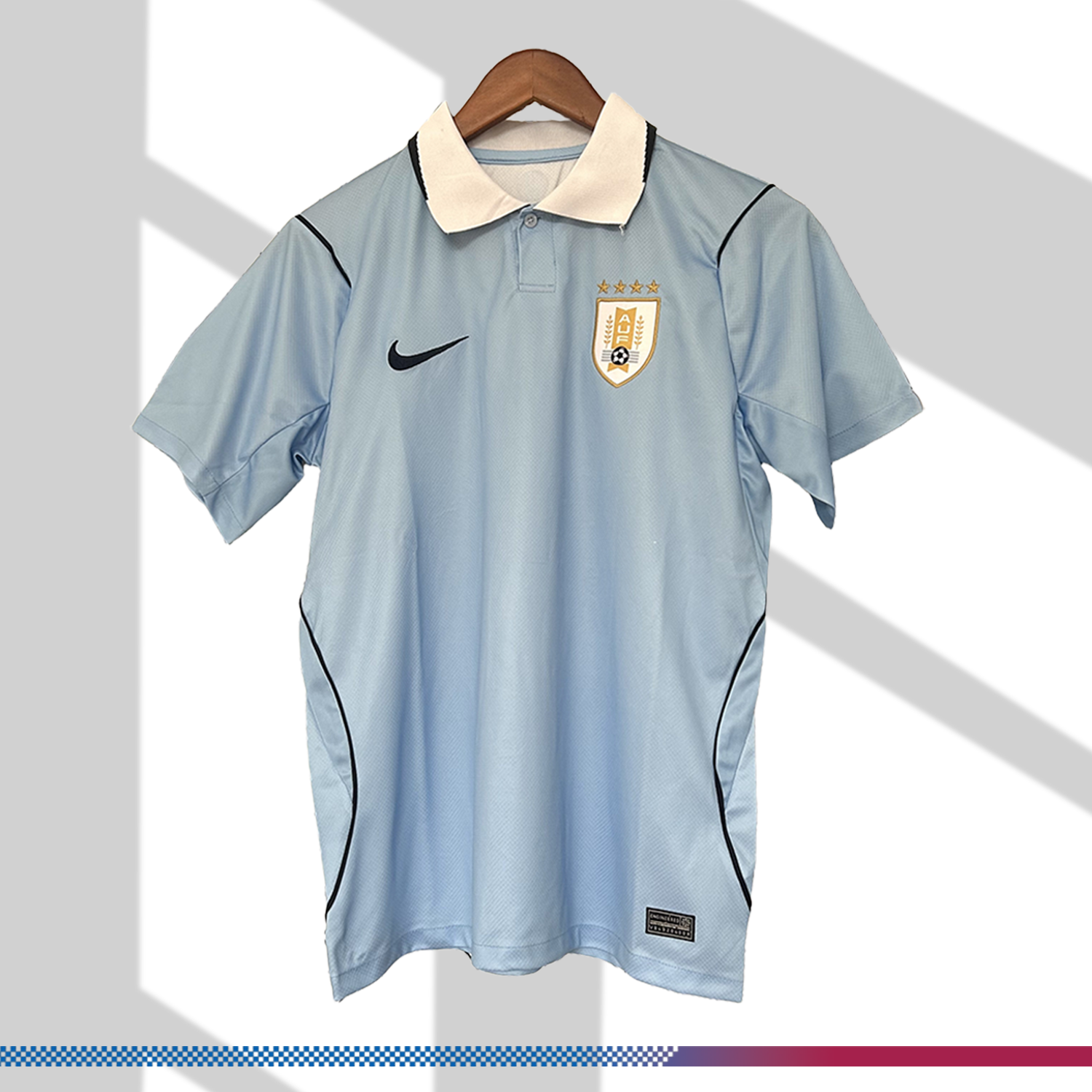 ffdcecc123-1444208bc3 2026 Uruguay Home Football Shirt (Fan) - Image 1